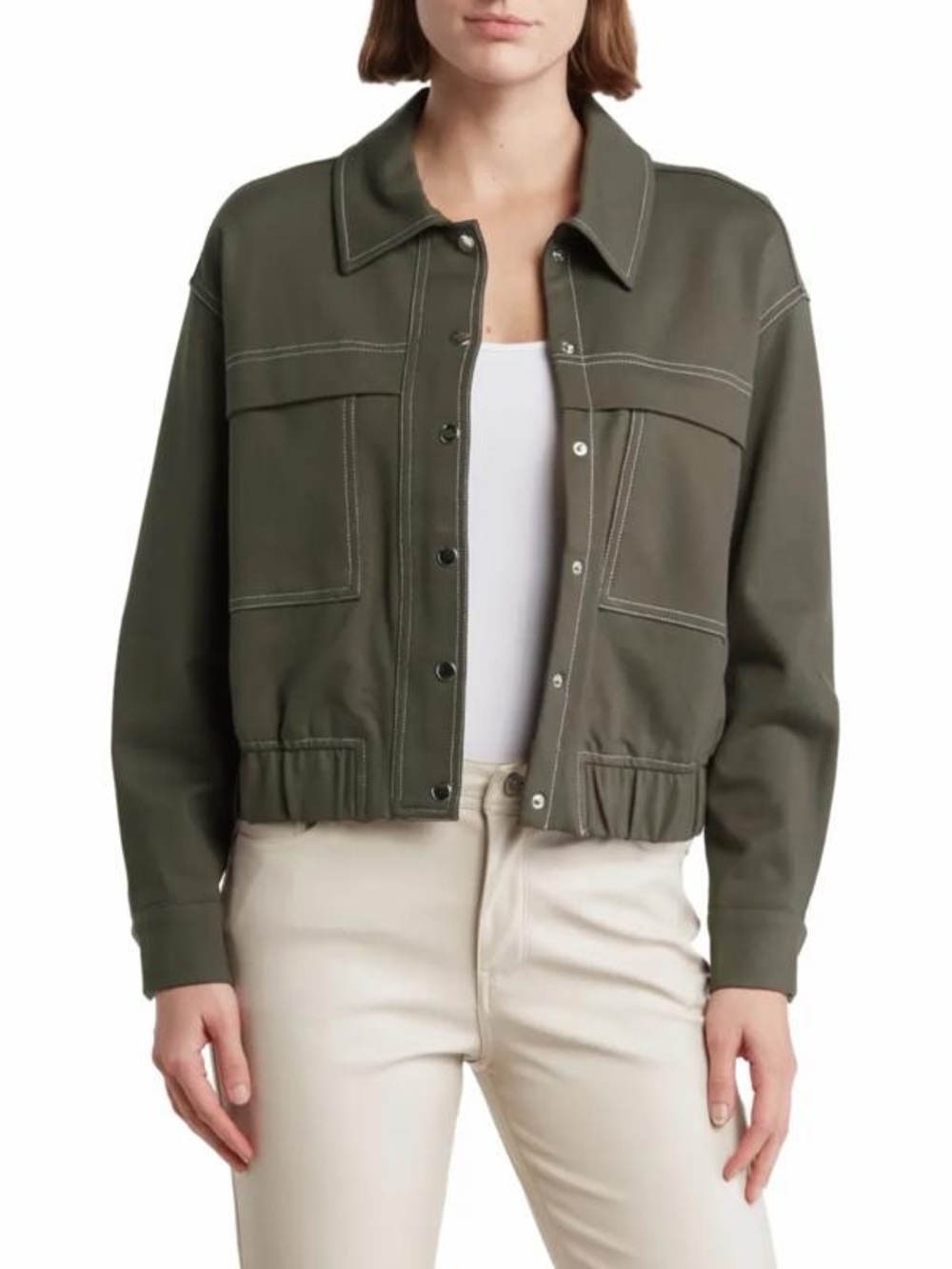 Adrianna Papell Utility Jacket